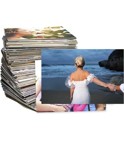 Amazon.com: 4x4 Square Retro Photo Prints - Sets - Glossy Photo